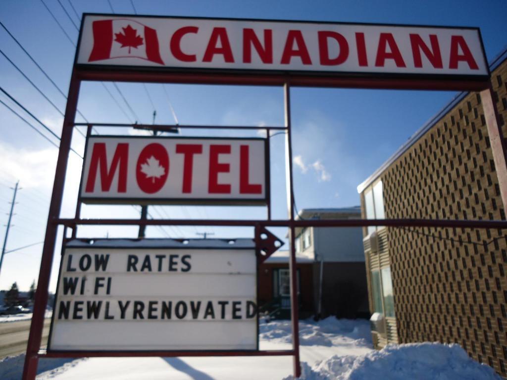 Canadiana Motel Sudbury Exterior foto